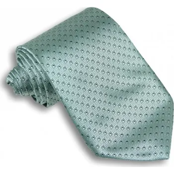 Kravata Mentolová kravata se vzorem