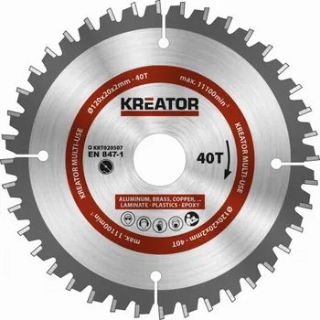 Pilový kotouč KREATOR KRT020507 120 mm