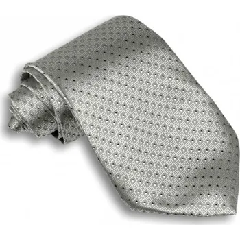 Kravata Stříbrná kravata se vzorem