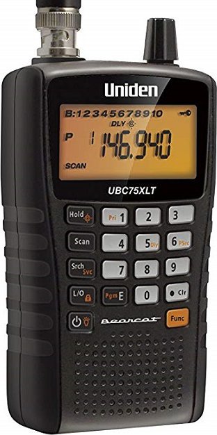 UNIDEN UBC 75XLTC , scanner CB,AIR,VHF,UHF