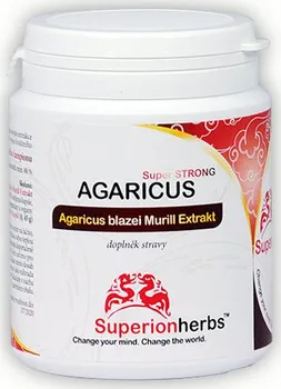 Přírodní produkt Superionherbs Agaricus Extrakt 90 cps.