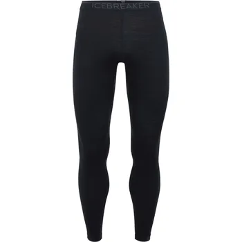 Pánské termo spodky Icebreaker Mens 200 Oasis Leggings Black/Monsoon