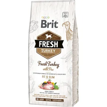 Krmivo pro psa Brit Dog Fresh Turkey & Pea Light Fit & Slim 12kg