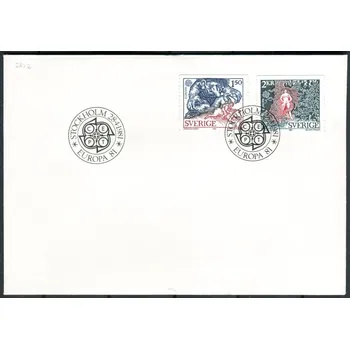 Poštovní známka Švédská pošta (1981) FDC 1141 - 1142 - Švédsko - Europa: folklór