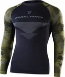 Rebelhorn Moto thermo triko Freeze Jersey LS černá-kamufláž - XS