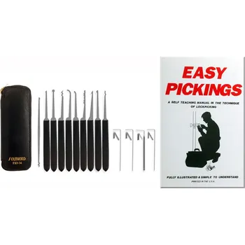 Kosmetická sada Brockhage Lockpick sada + kniha - 14ks - Southord