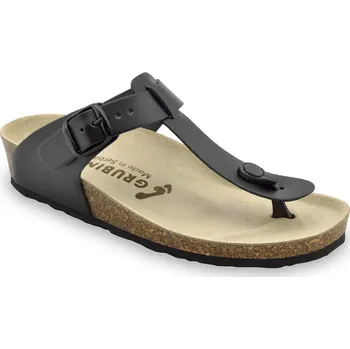 Dámská zdravotní obuv Grubin zdravotní dámská kožená obuv Sayonara žabky černé 1023650 Velikost obuvi: 40, Barva obuvi: Černá