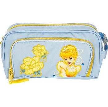 Penál Dívčí kosmetická taštička Princess 024587 modrá, New Wave