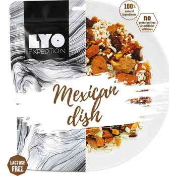 jídlo na cestu Lyofood Mexická pánev velká porce 126g