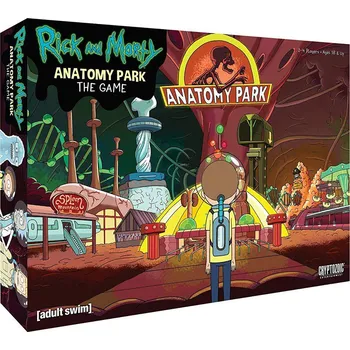 Desková hra Cryptozoic Rick and Morty: Anatomy Park – The Game