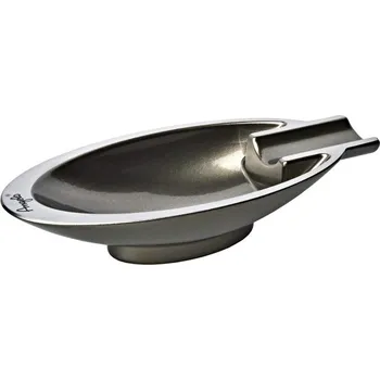 Popelník Popelník doutníkový Angelo kov šedý