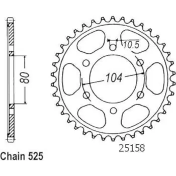 Auto-moto Sifam Rozeta pro Kawasaki 25158CZ39