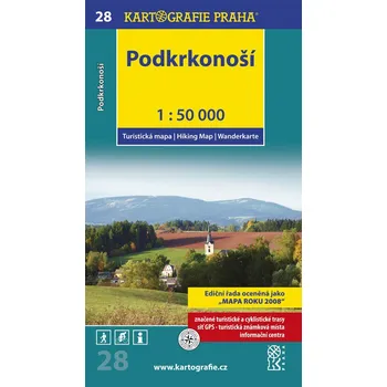 Kartografie PRAHA, a. s. Podkrkonoší (č. 28) 1 : 50 000