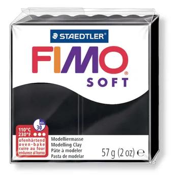 Modelovací hmota Staedtler Fimo Soft 57 g černá