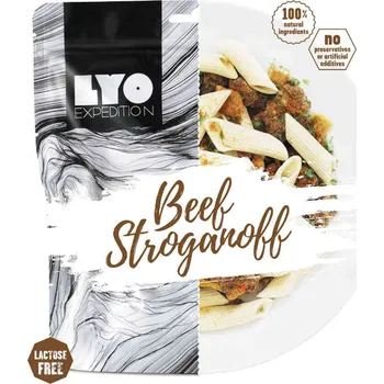 jídlo na cestu Lyofood Hovězí Stroganoff 113g