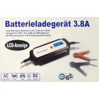 Nabíječka autobaterie Nabíječka Autobaterií 6/12V 3,8A