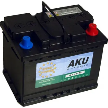 Autobaterie Autobaterie EURO POWER 40Ah 340A akce
