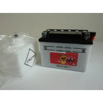 Motobaterie MOTOBATERIE BANNER BIKE BULL 50411 , YB4L-B , 504 011 002 310 ,4Ah,12V
