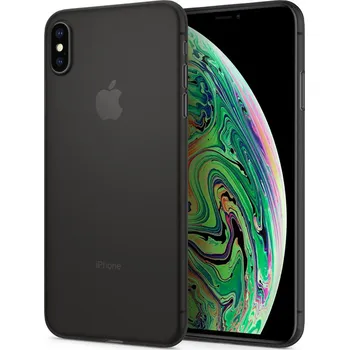Spigen Air Skin pro Apple iPhone XS Max černé Pouzdro na mobilní telefon Spigen Air Skin pro Apple iPhone XS Max černé