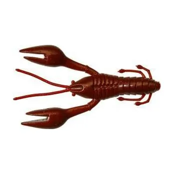 Umělá nástraha Gunki Gumová nástraha Hourra Craw 100 Full Red Glitter 10cm