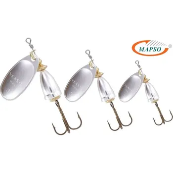 Nástraha Mapso rotační třpytka Vlason - PLATA velikost: 1/4 g