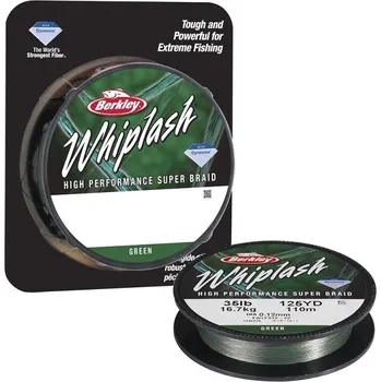Berkley Whiplash Green pletená šňůra 150 m průměr: 0,20 mm