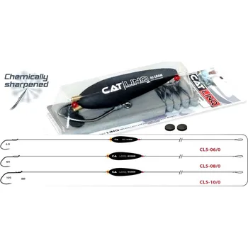 Rybářský háček Sportcarp montáž na sumce CL5 velikost: 10/0