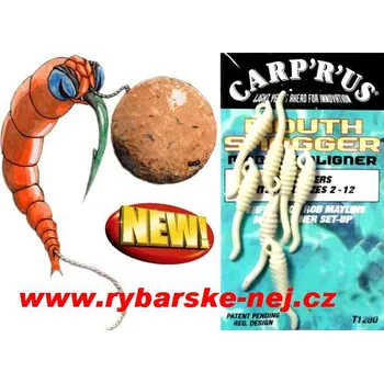 CARP'R'US MouthSnagger CARP´U´S Dragon Fly Larvae - patentka (balení 8ks) barva: bílá
