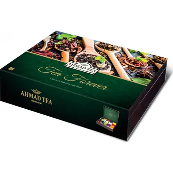 Čaj Ahmad Tea Dřevěná dárková kazeta 150 x 2 g