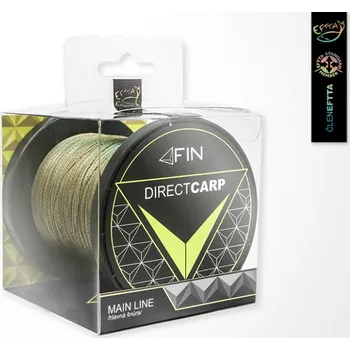Pletená šnůra FIN Direct Carp MAIN LINE 1 m průměr: 0,18 mm