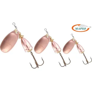 Umělá nástraha Mapso rotační třpytka Vlason - COBRE velikost: 1/4 g