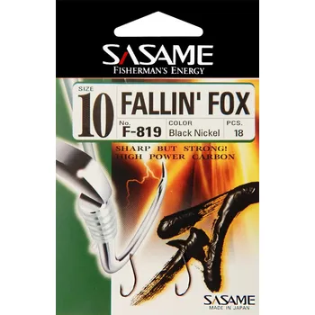 Rybářský háček Háčky SASAME Fallin' Fox velikost: 10