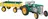 Kovap Traktor Zetor s valníkem kovové disky, zelený