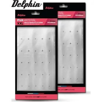 PVA Delphin PVA sáčky XXL hranaté s otvory 210 x 300 mm - 5 ks