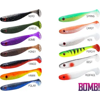 Umělá nástraha Delphin umělá nástraha BOMB! Rippa 10 cm barva: Honey