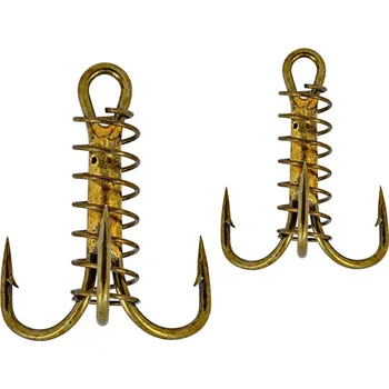 Rybářský háček Trojháček s pružinkou Ron Thompson Treble Bait Hooks 3 ks velikost: 14