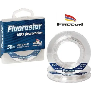 Falcon Fluorostar Fluorocarbon 50 m průměr: 0,14 mm