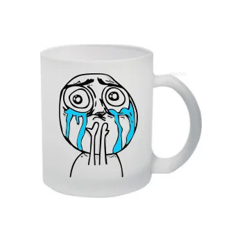 Sada nádobí Šálek MEME - Crying (plačko)