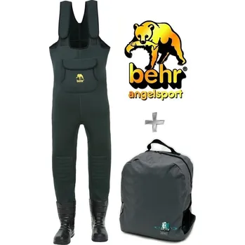 Prsačky Behr brodící kalhoty Titanium Neopren Wathose 4 mm velikost: 44/45