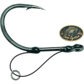 Rybářský háček Háčky s kroužkem Carp System ER - 5 ks velikost: 2