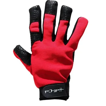 Rybářské oblečení Hell-Cat Rukavice černé/červené