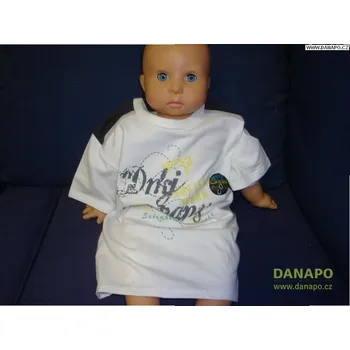 Tričko s krátkým rukávem Dirkje Varianta: Bíložluté, Typ: 110