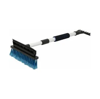 Autoškrabka Škrabka s košťátkem teleskopická 60 - 90 cm košťátko šíře 24 cm gumová