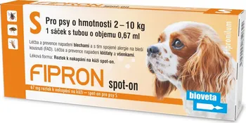 antiparazitikum pro psa Bioveta Fipron Spot-on