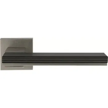 Dveřní kování M&T Klika Mimolimit, čtvercová rozeta, SNi matný nikl, klika/klika