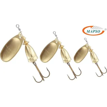 Nástraha Mapso rotační třpytka Vlason - ORO velikost: 3/8 g
