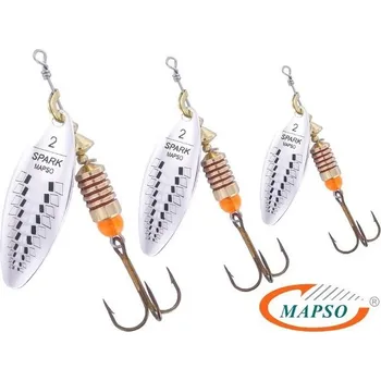 Umělá nástraha Mapso rotační třpytka Spark PB - PBN velikost: 1/4,5 g