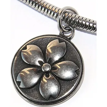 Přívěsek Korálek nerezový Fashion Jewerly - Přívěsek Květina, Romantická víla, Lotus 2574