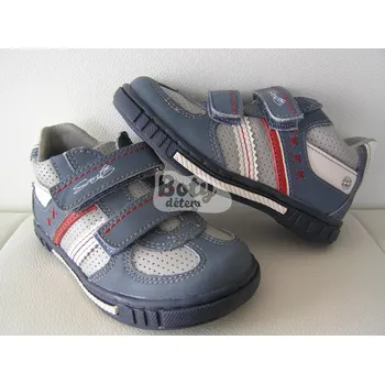 Chlapecké polobotky SANTÉ kožené boty MY/2443 Blue 19