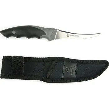 lovecký nůž Brusletto Fiskesprettern, pevný nůž na ryby s pouzdrem 15732